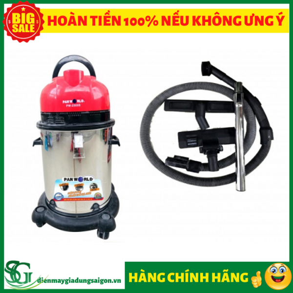 [HCM]Máy hút bụi khô và ướt PANWORLD PW-2500S