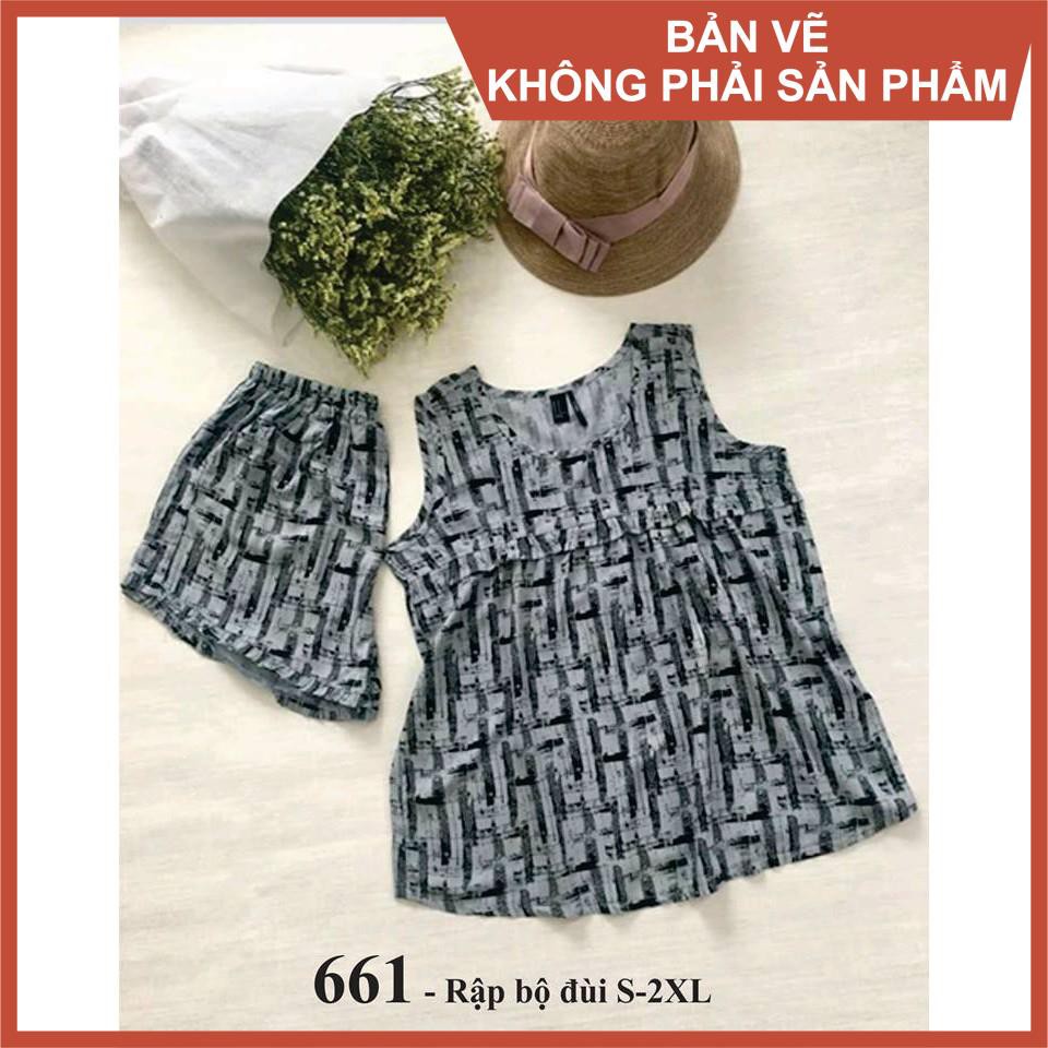 Rập giấy mã 661 - rập bộ đùi