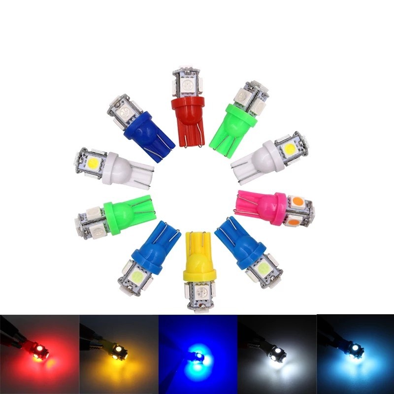 ĐÈN LED XI NHAN DEMI 5 TIM XE MÁY(giá 1 đôi )