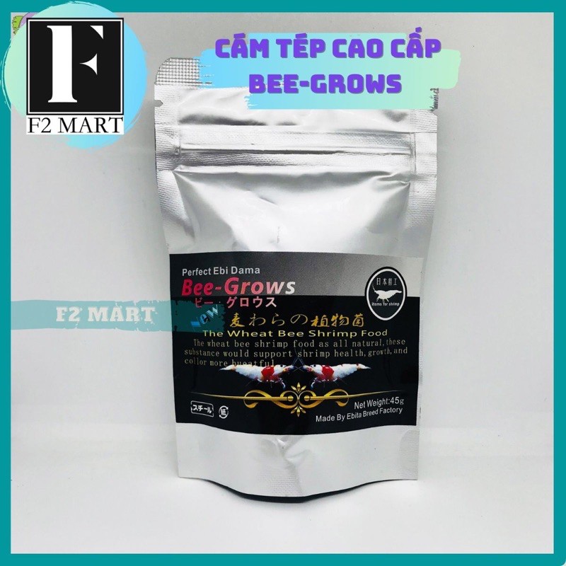 Thức Ăn Tép Cảnh Bee-Grows (Vỏ đậu nành mịn) - Cám tép Nhật Bản