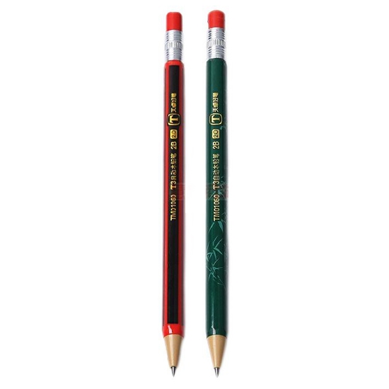 Combo 2 bút chì bấm 2B 2mm (kèm 1 hộp ngòi)