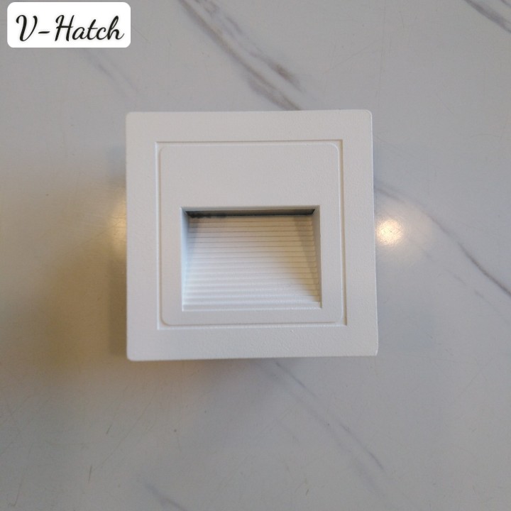 Đèn âm bậc cầu thang lối đi 3w chống nước