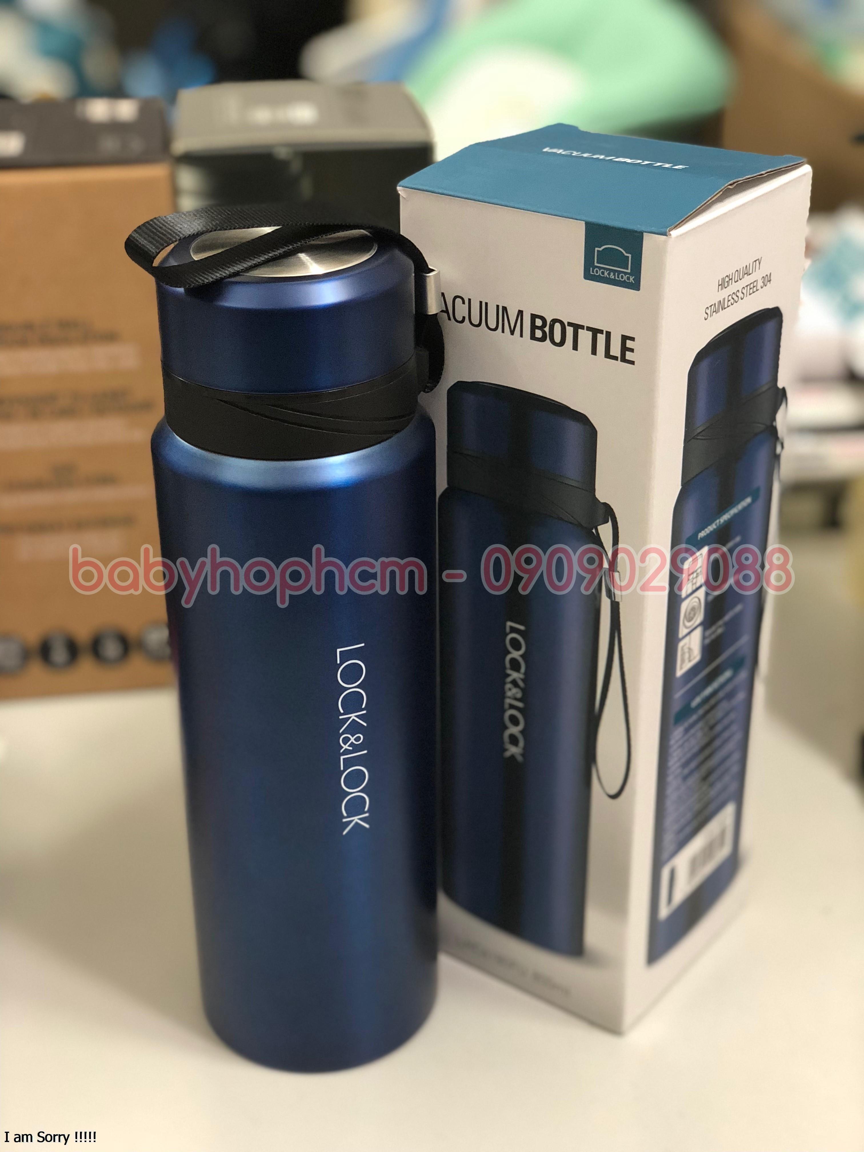[HCM]Bình giữ nhiệt Lock&Lock Vacuum Bottle 800ml LHC6180FU