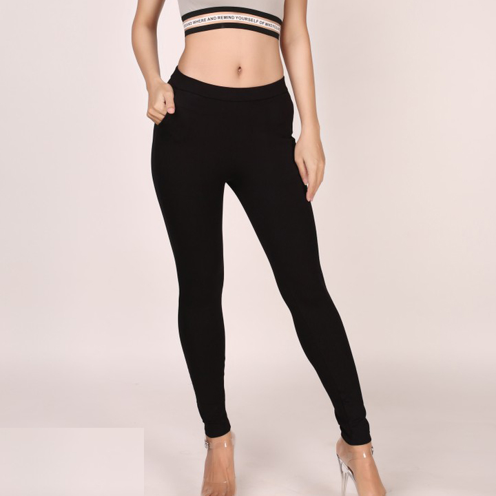 Quần legging nữ 2 túi xéo dày cao cấp