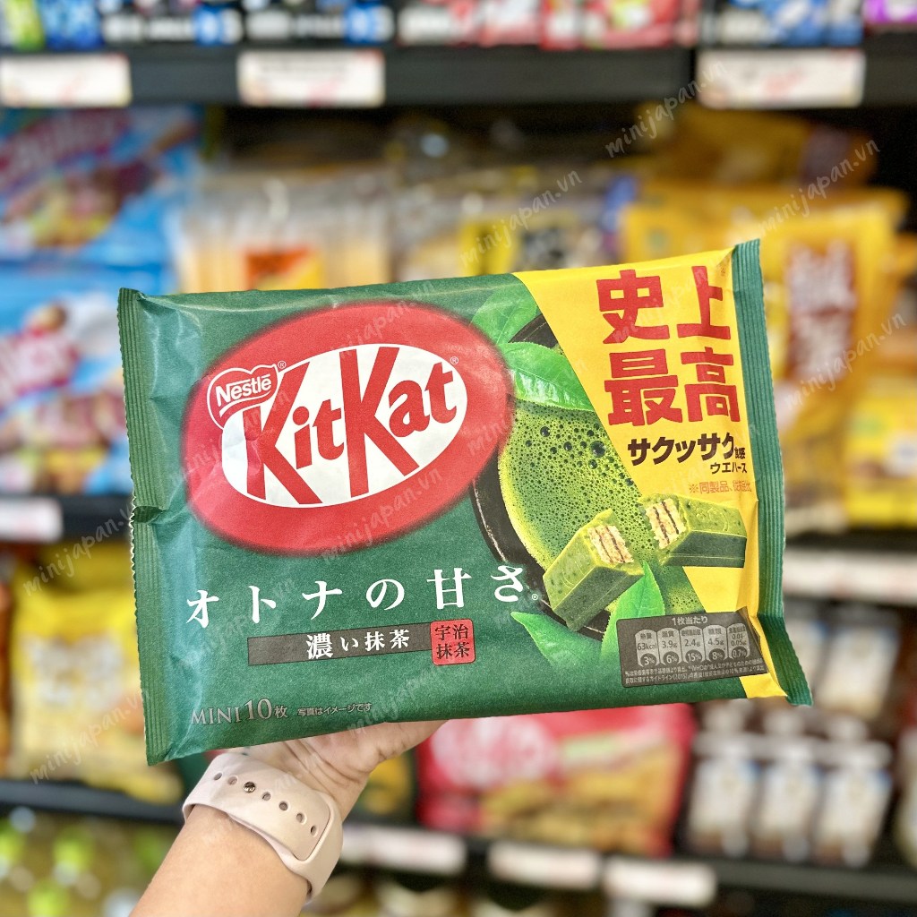 Bánh Kitkat socola mini Nhật Bản nhiều vị