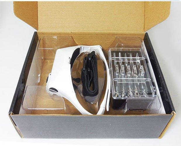 Kính lúp đeo mắt có đèn V5 cao cấp ( hân nghĩa)
