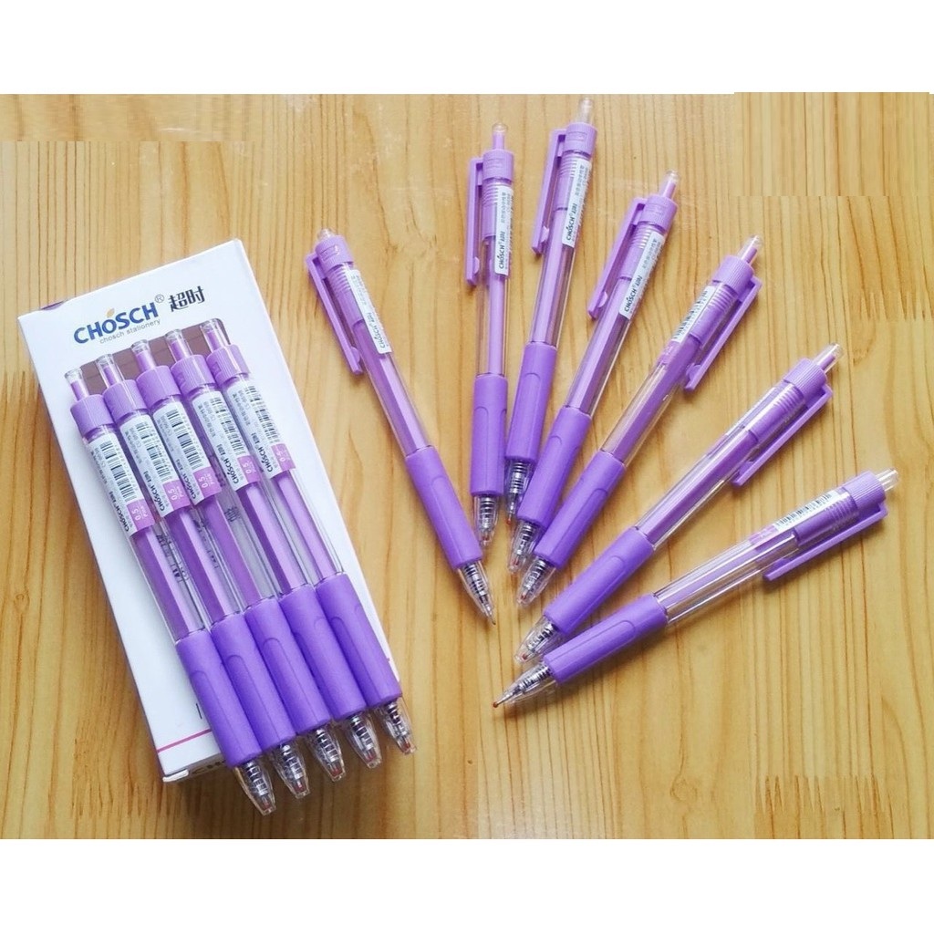 Bút gel kim dạng bấm chosch cs-8698