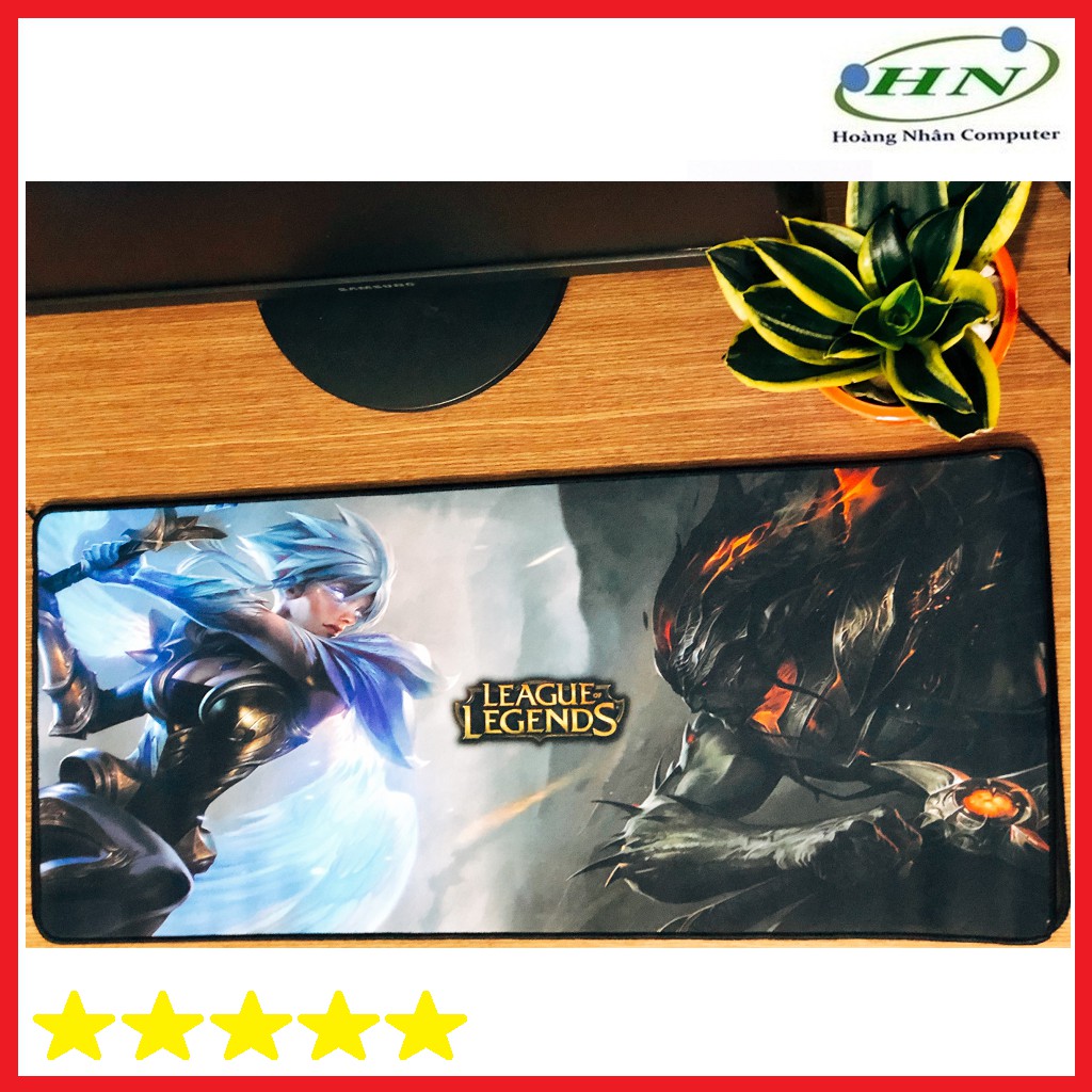 Lót Chuột Siêu Lớn hình liên minh huyền thoại,Pubg..... Size 30cmx70cm