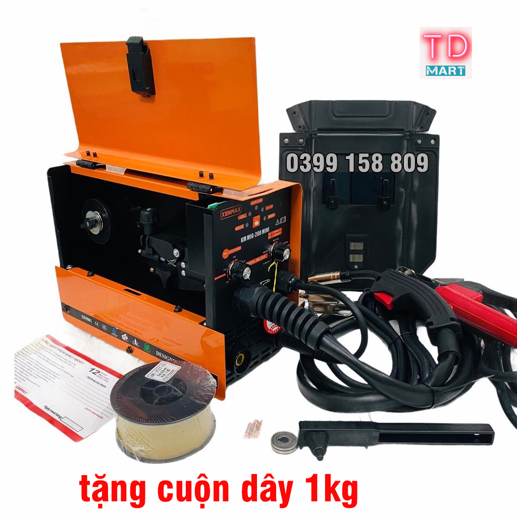 Máy hàn Mig 3 Chức Năng KENMAX MIG-200 MINI - Bảo Hành 12 tháng