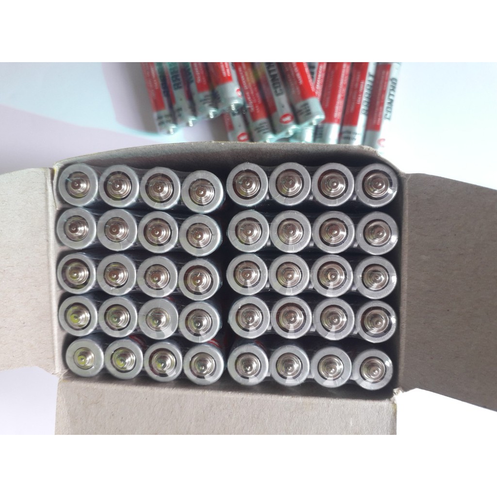 Vỉ 4 Viên Pin Tiểu 2A - Pin Đũa 3A Con Thỏ
