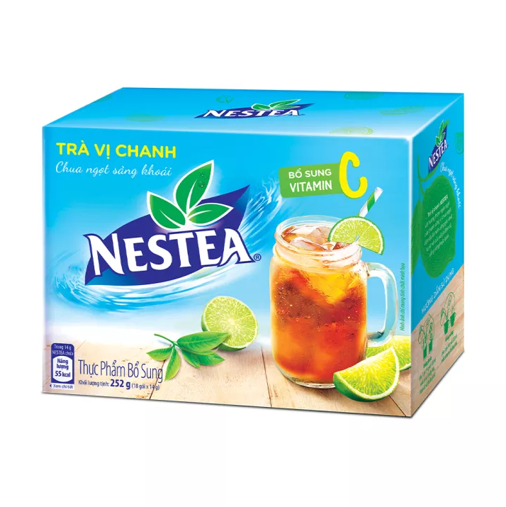 Trà vị chanh Nestea hộp (15 gói x 13g)