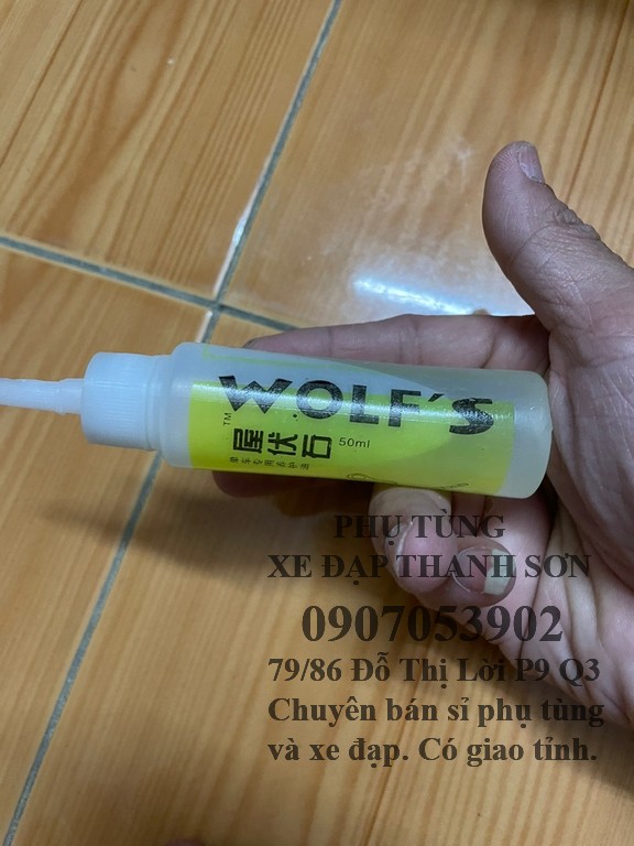 Dầu tra xích xe đạp thể thao