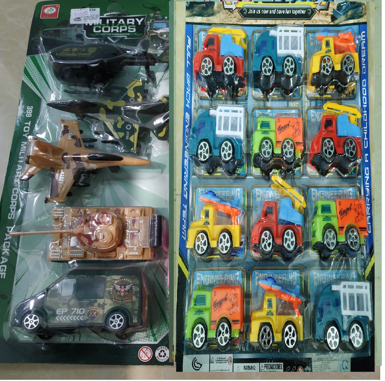 Combo 4 món đồ chơi 100K, 2 món 100K