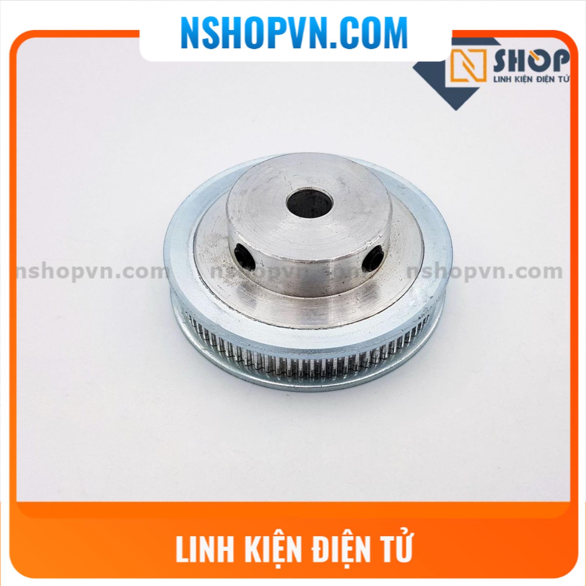Puly gt2 80 răng trục 8mm