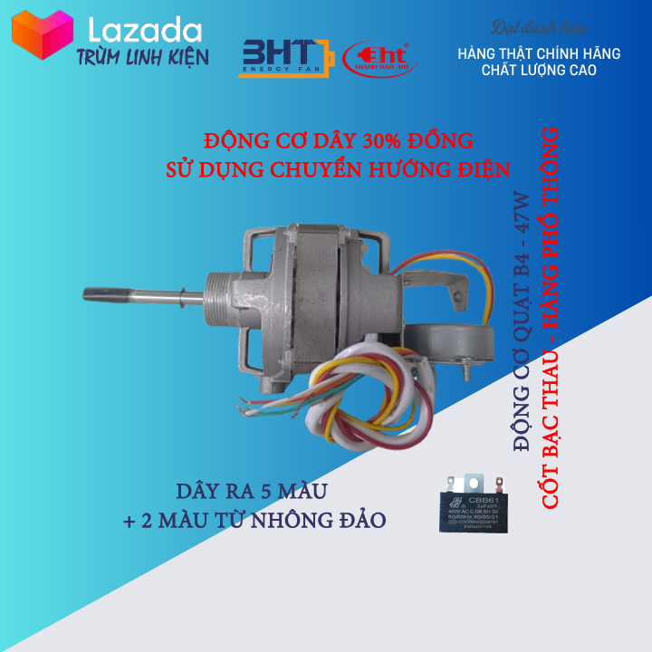 Moter quạt B4 - 47W / 220V