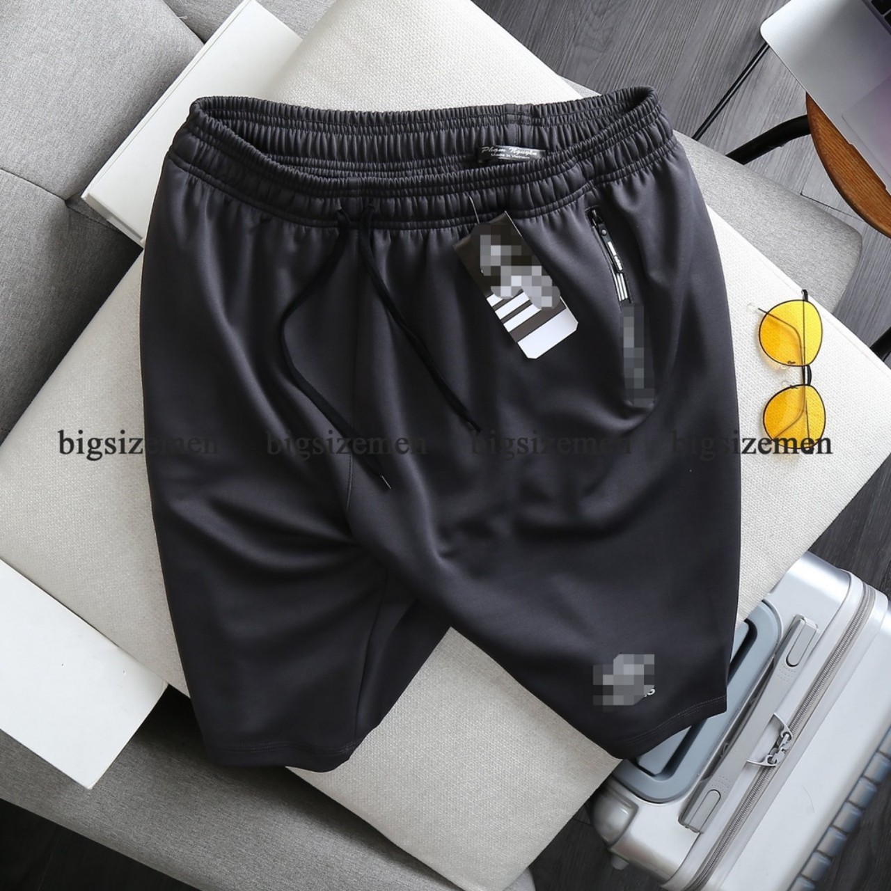 (bigsize) - Quần short thun nam - (60-135kg)