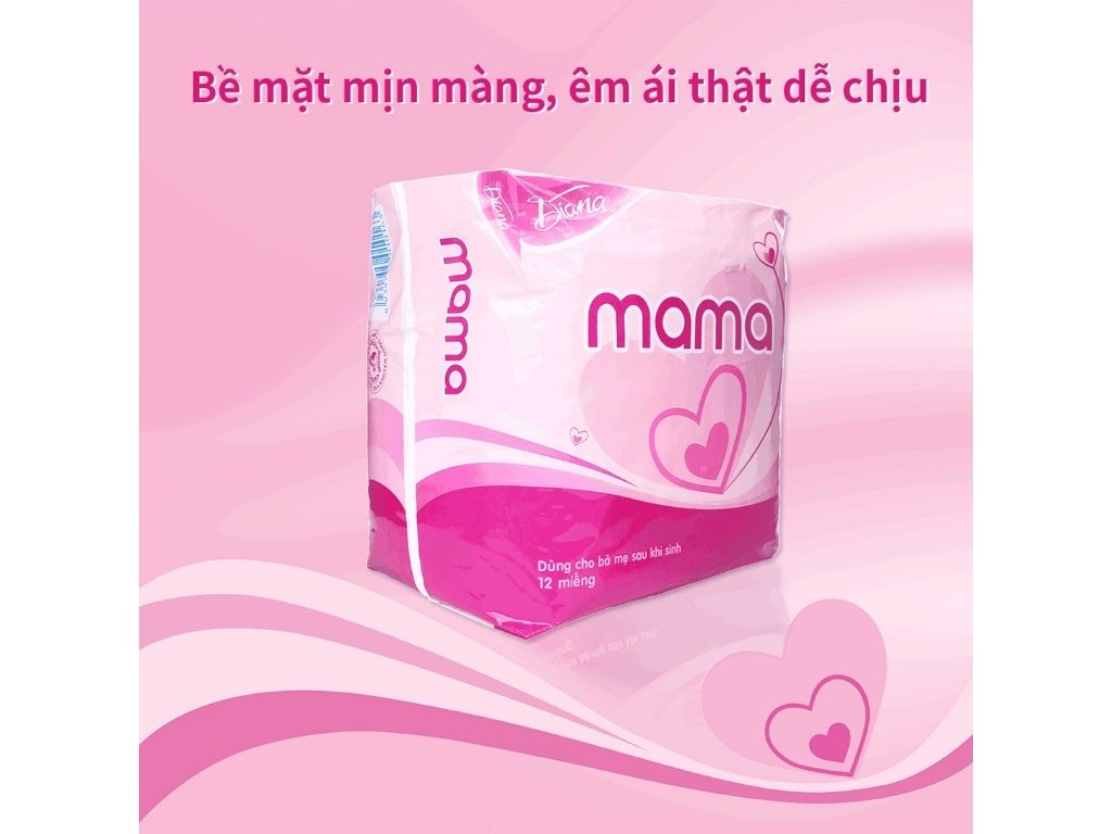 BVS DIANA MAMA CHO MẸ SAU SANH 12 MIẾNG