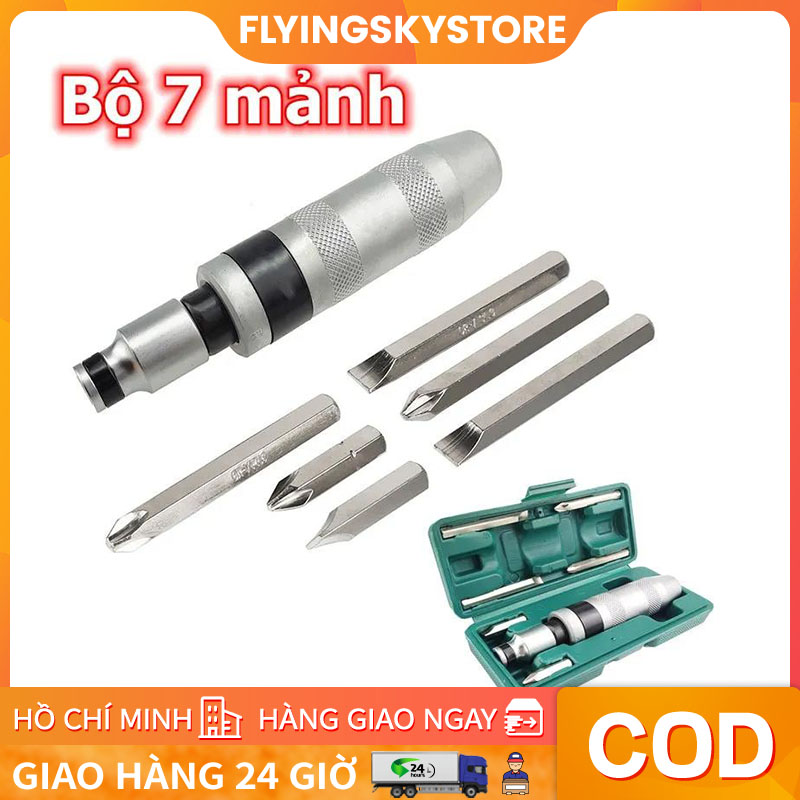 Bộ tô vít đóng đảo chiều cao cấp JAPAN 12 chi tiết thép S2 siêu cứng, có mũi vít nhổ ốc gãy, vặn ốc vít hư toét