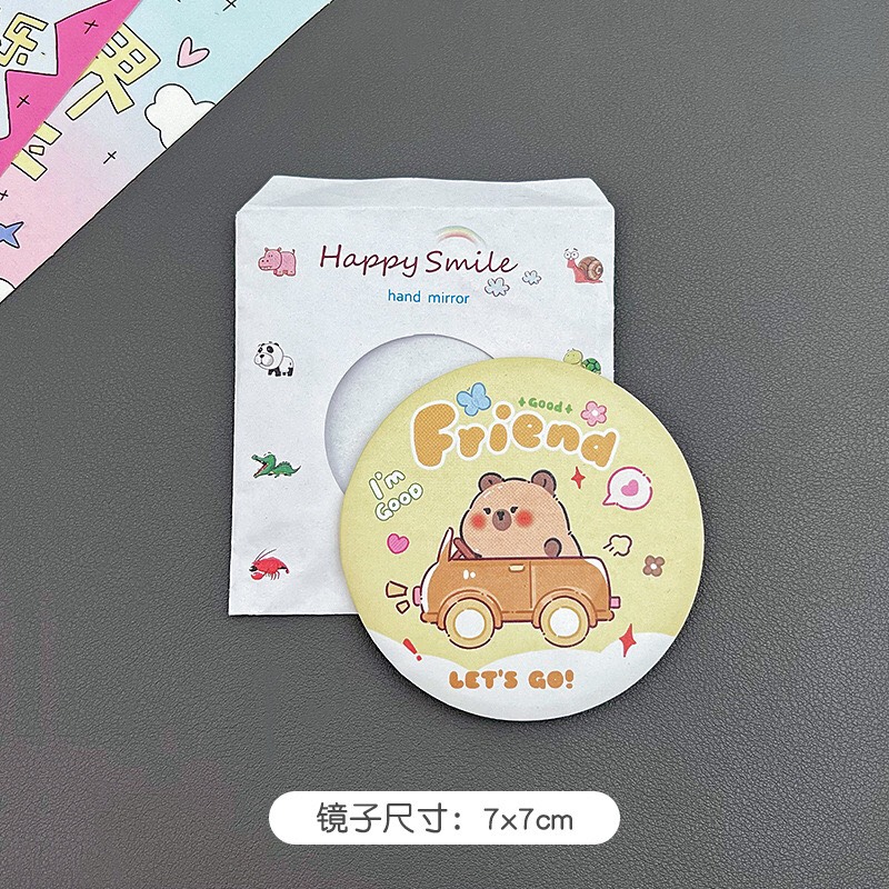 Gương soi mini bỏ túi tiện lợi