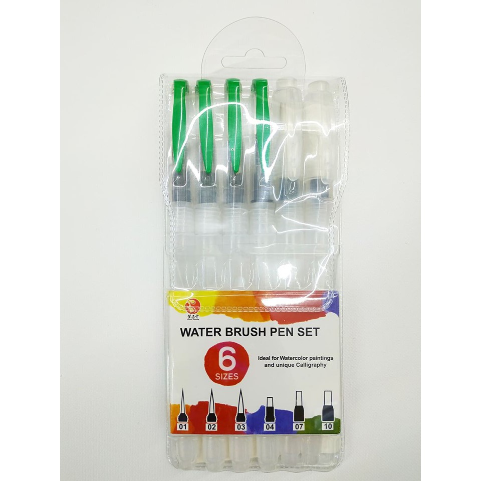 Cọ Nước Bộ 6 Cây WP-06 (Water Brush Pen Set)