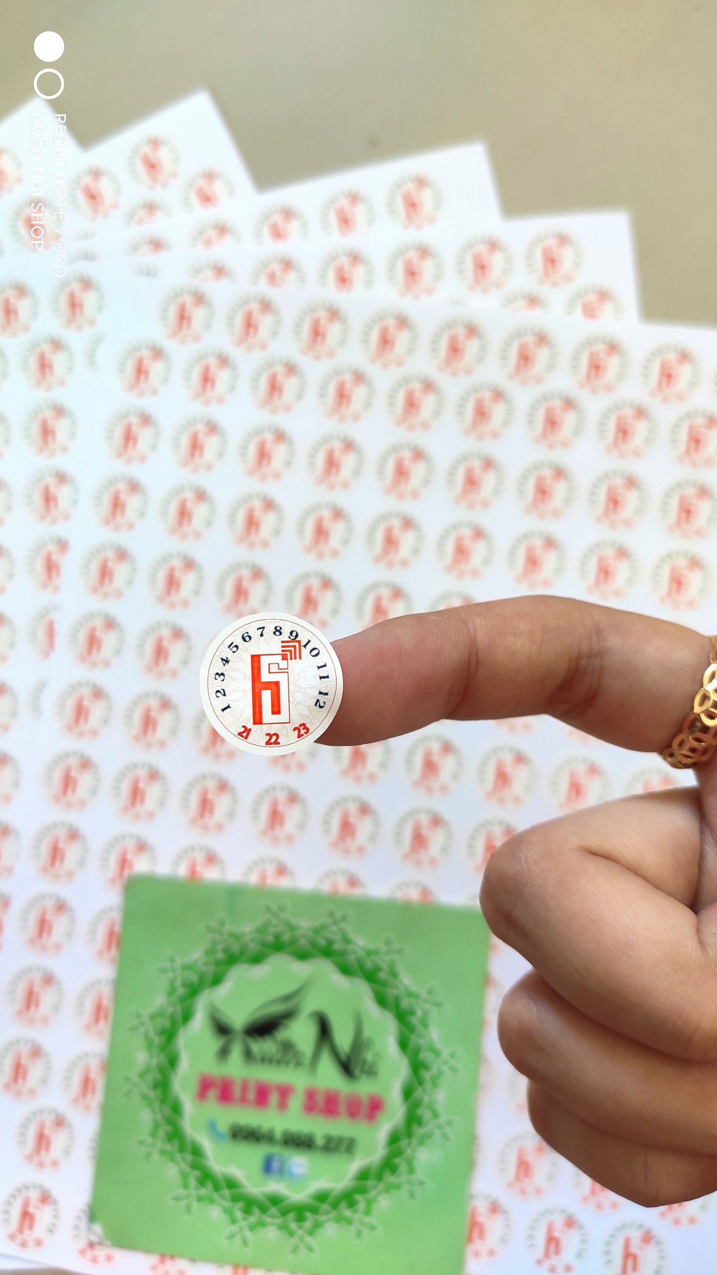 Tem vỡ in theo yêu cầu