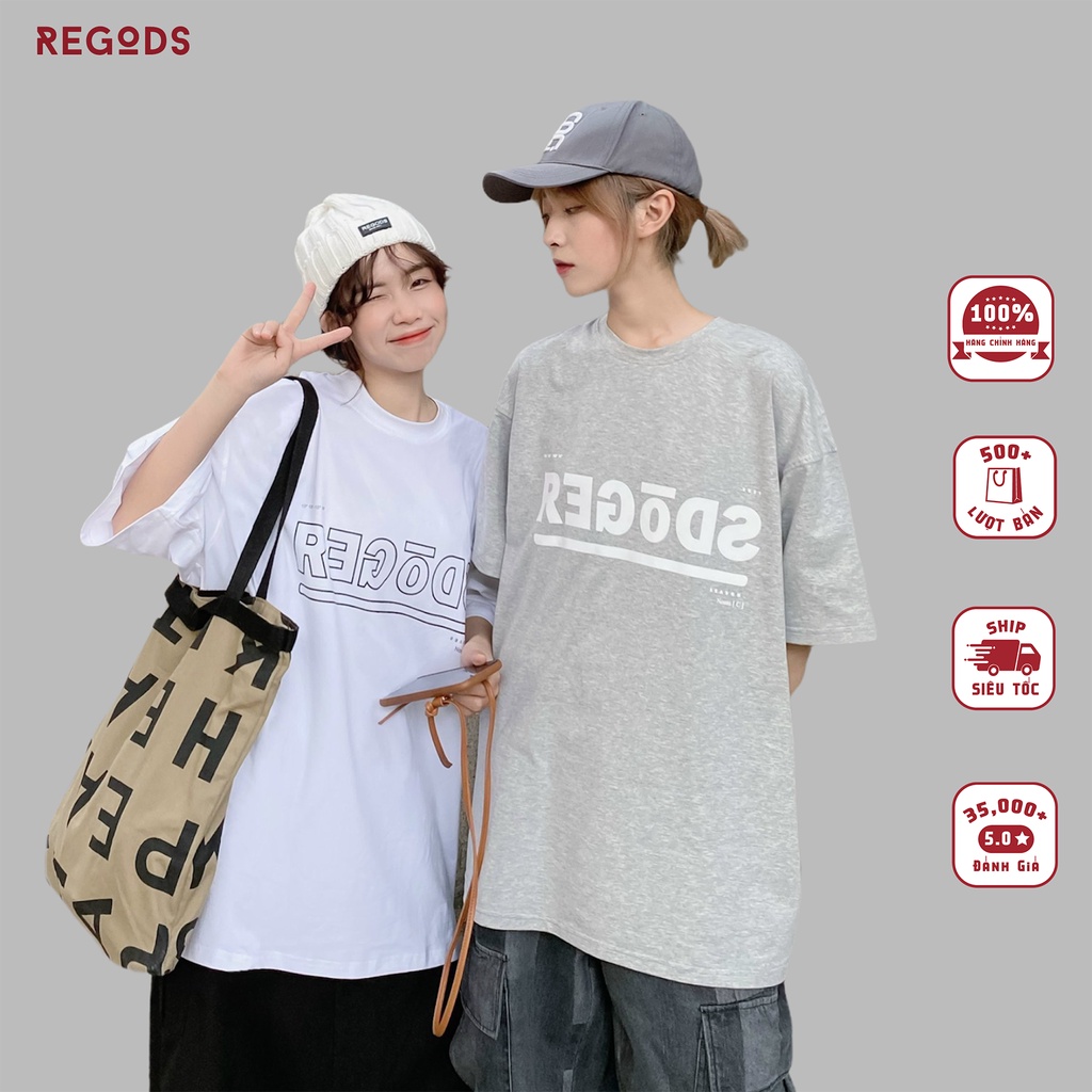 Áo Thun BIG LOGO REGODS Unisex Form Rộng ( TEE BIG LOGO )