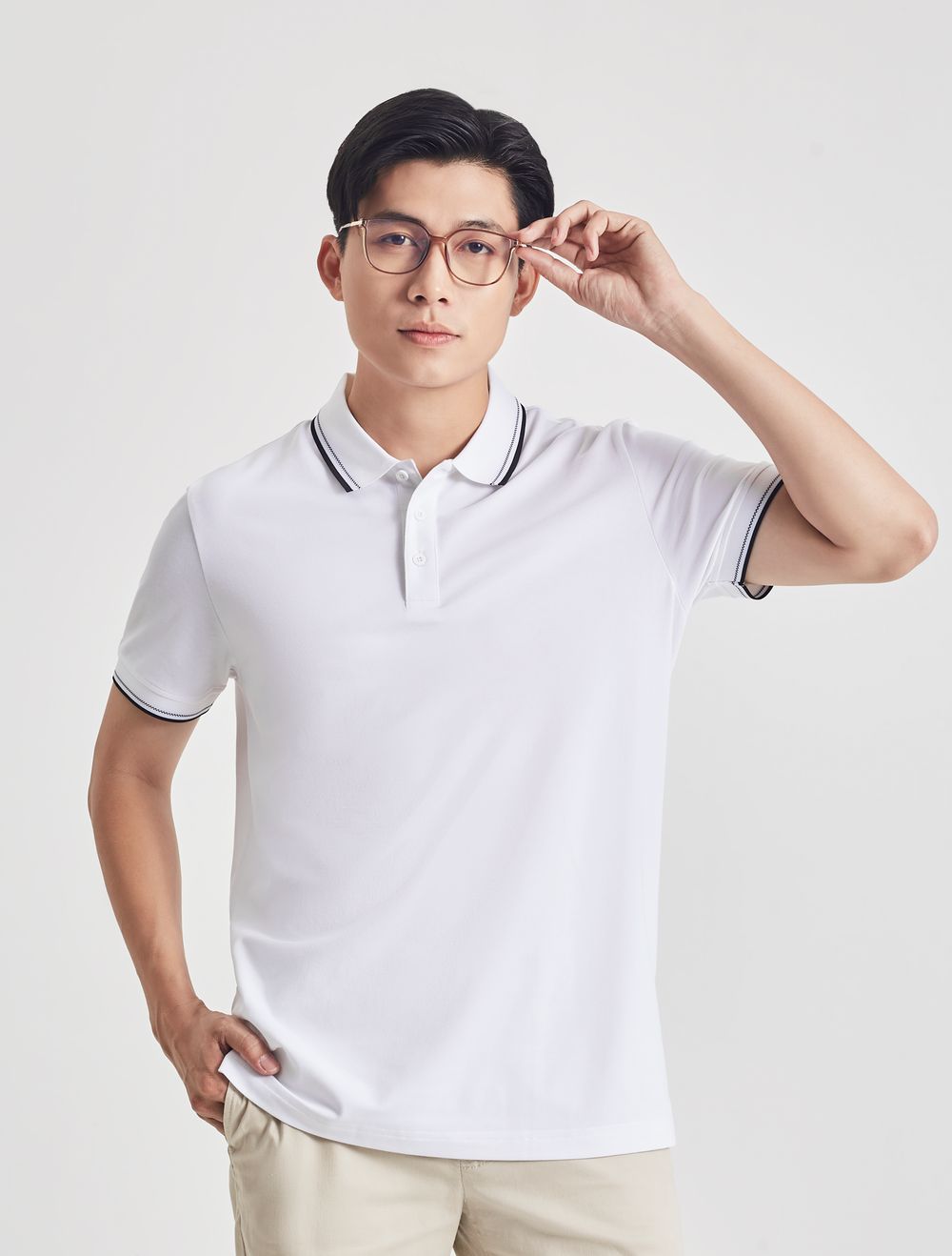 Áo polo nam CANIFA 8TP24A005