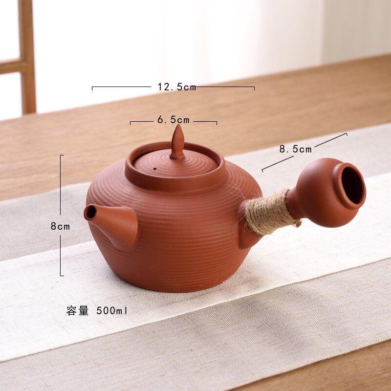 Trà chaoshan gongfu, cát bếp, ấm đun nước, ấm đun nước, ấm đun nước bếp than, bếp gốm điện, bùn đỏ, nắp nhảy carbon