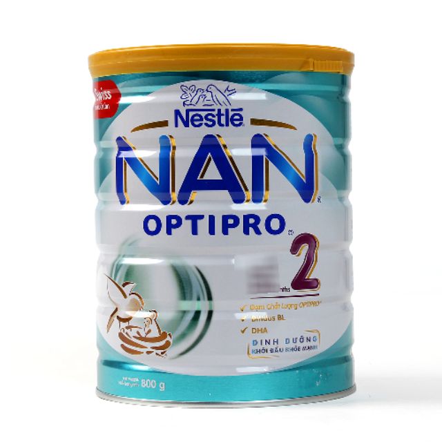 Sữa Nan Optipro 2Hộp 800G (Cho Trẻ Từ 6_12 Tháng)