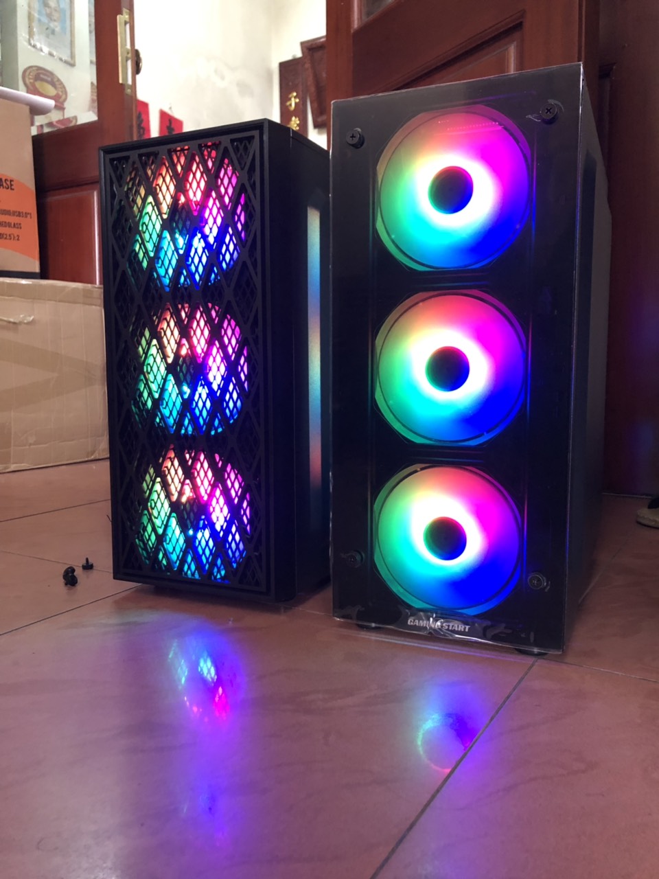 Vỏ case 2 mặt kính - Vỏ case game start GA/G43