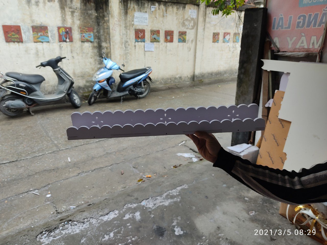 Thanh kệ nail treo tường siêu rẻ