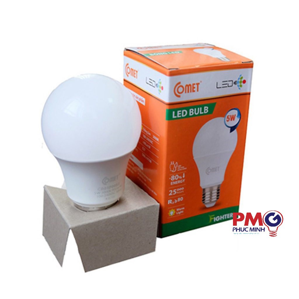 Bóng đèn led bulb COMET, mã SP CB01F00xx, 3w, 5w, 7w, 9w - Hàng chính hãng