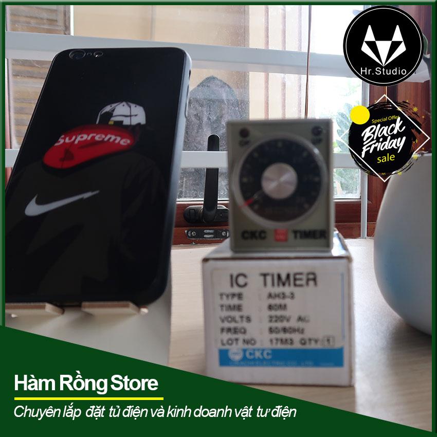Bộ rơ le thời gian 60M CKC hẹn giờ 60 phút