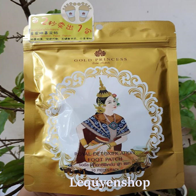 [HCM]Giải độc chânMiếng dán thải độc chân Gold Princess Royal