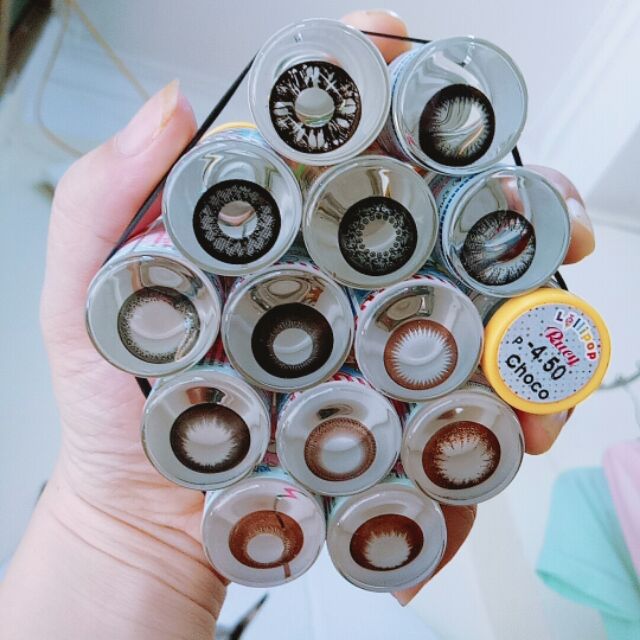 Kính Áp Tròng Màu có độ 0.75 - 7.50 (ib chọn mẫu)