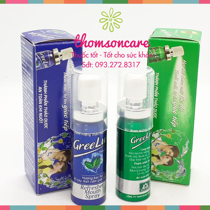 [Lấy mã giảm thêm 30%]Xịt thơm miệng Greelux Extra Cool thảo dược 12ml - xanh lá sản phẩm có nguồn gốc xuất xứ rõ rang dễ dàng sử dụng cam kết sản phẩm y như hình