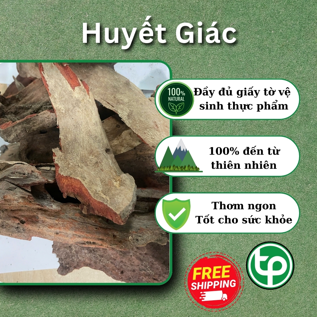 Huyết giác sấy khô 1kg - Thảo Dược Tấn Phát - Hỗ trợ cải thiện sức khoẻ cực kỳ hiệu quả