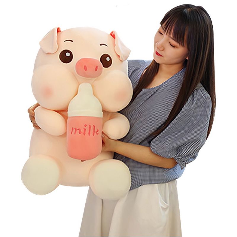 Gấu bông to Heo Lợn ôm