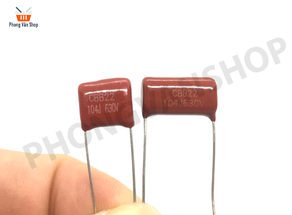 5 Tụ 104j630v CBB22 - chân cắm 15mm