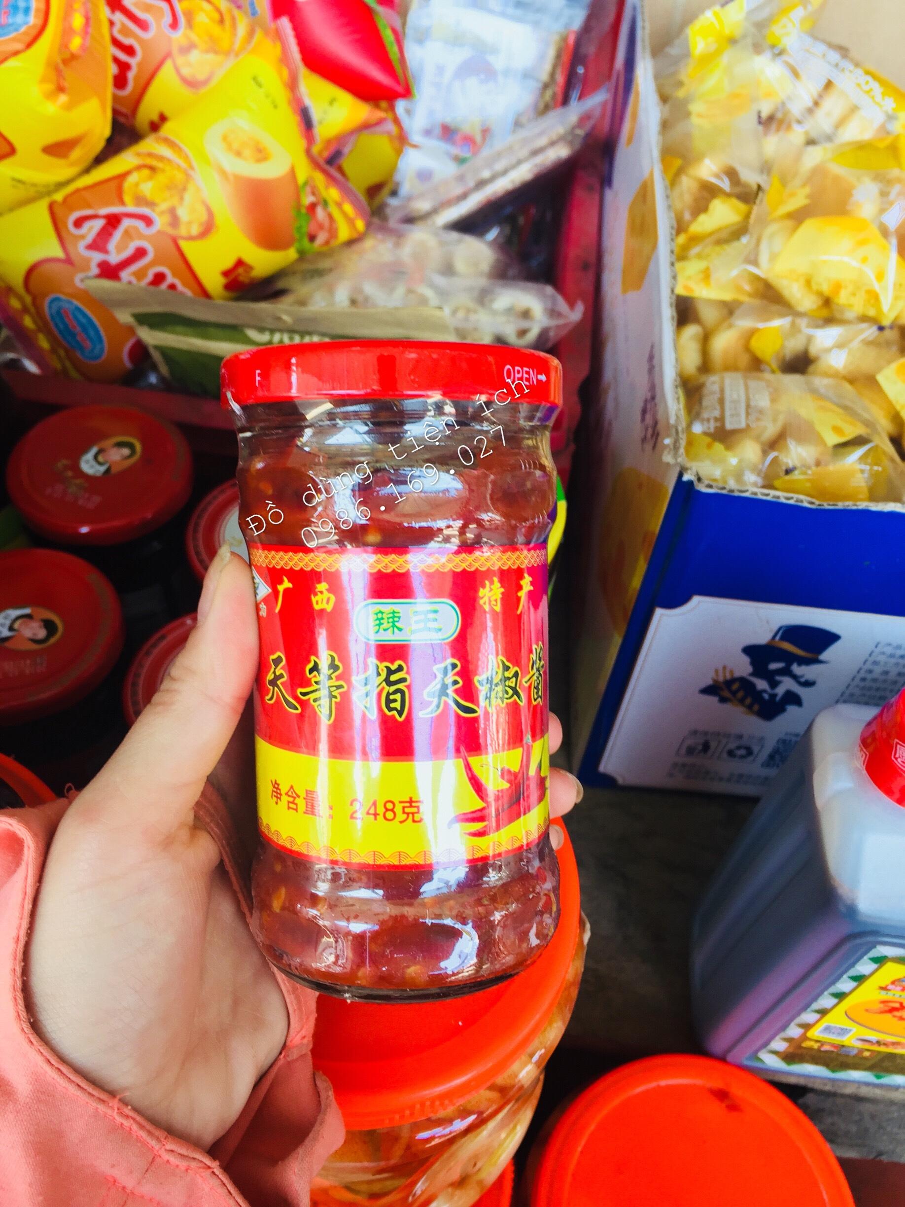 LỌ ỚT XAY TỎI NỘI ĐỊA 248Gr