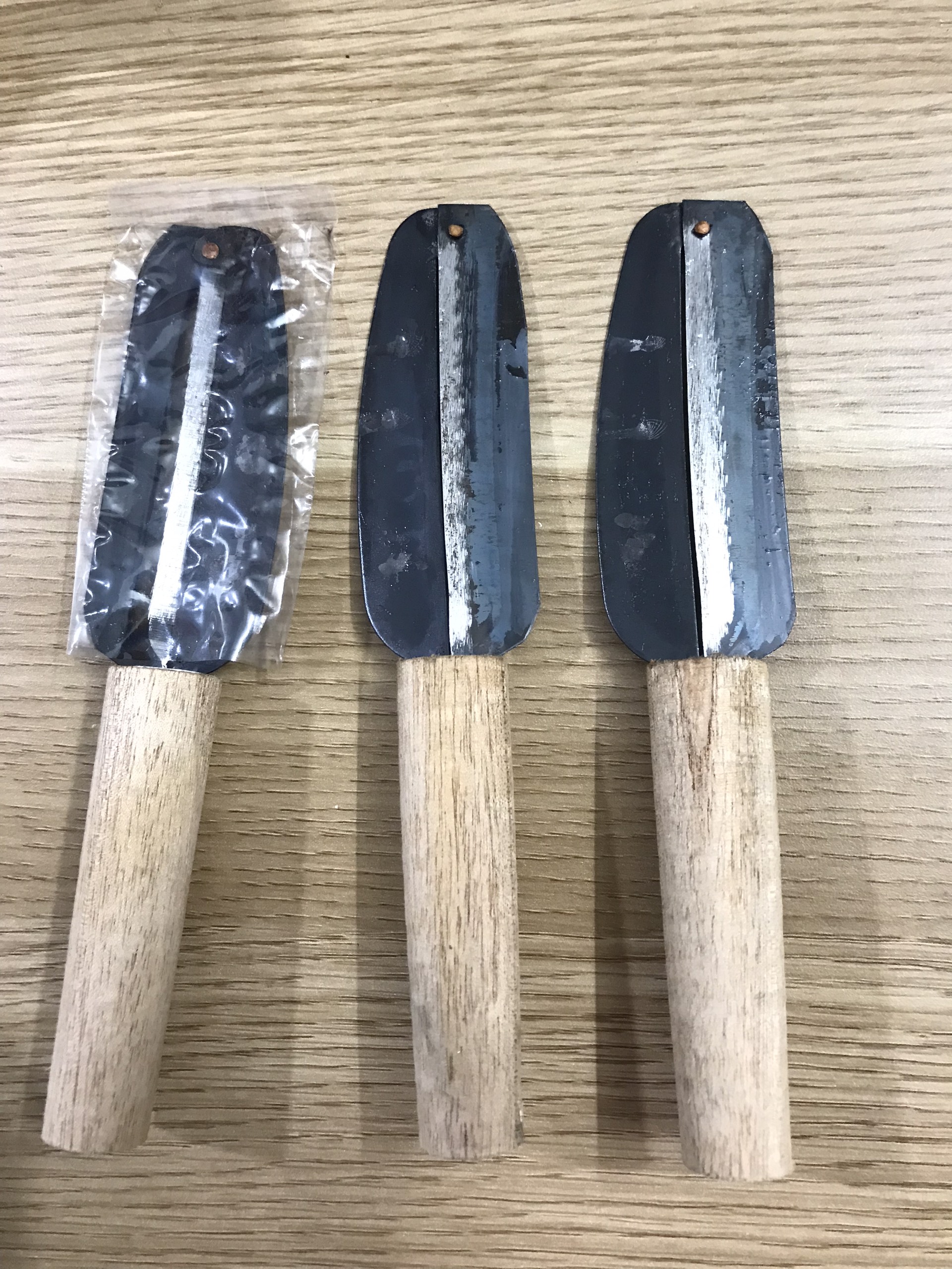 Dao chuyên bào rau muống dao bào ớt thép rèn sắc bén loại tốt cao cấp bền dài 19cm lưỡi dao 9cm rộng 3.5cm