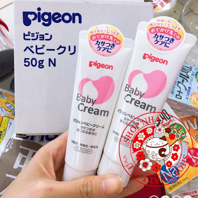 Kem dưỡng nẻ cho trẻ Pigeon Baby Cream - Nhật Bản