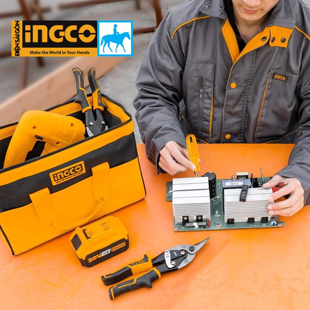 Túi Đồ Nghề Túi Dụng Cụ 13inch 35cm Tools Bag INGCO HTBG28131