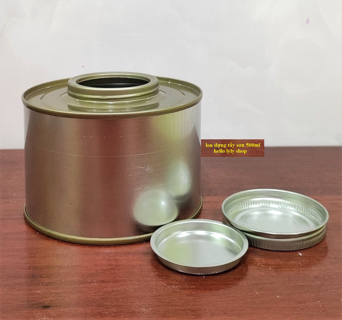 [COMBO 6 BỘ] LON THIẾC ĐỰNG TẨY SƠN - 0.5 LÍT
