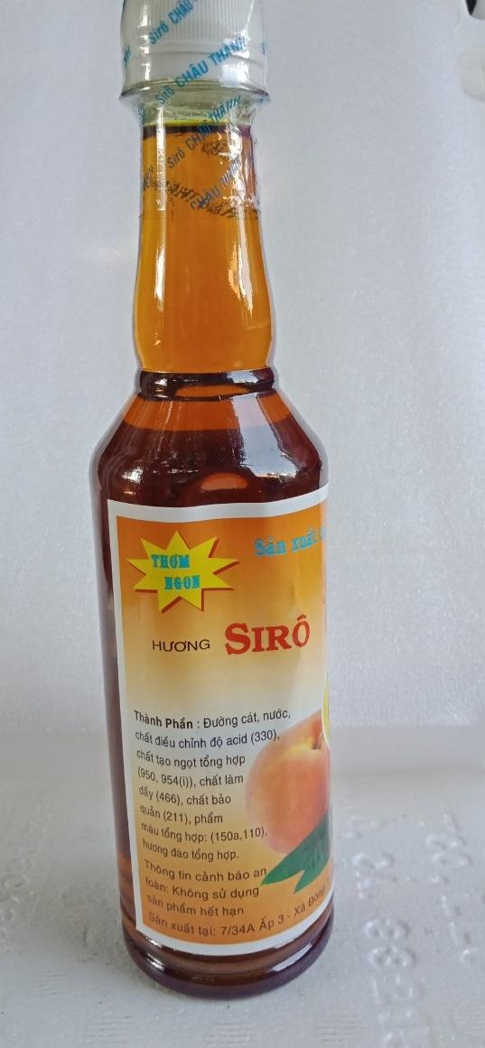 [HCM]Siro Hương Trái Cây Đào 450ml