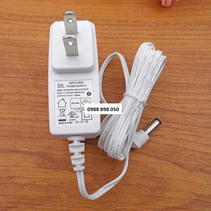ADAPTOR NGUỒN 7.5V 1A LOẠI TỐT