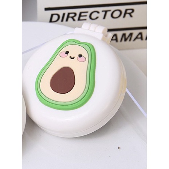 Gương Lược Massage Gấp Gọn Cầm Tay Mini