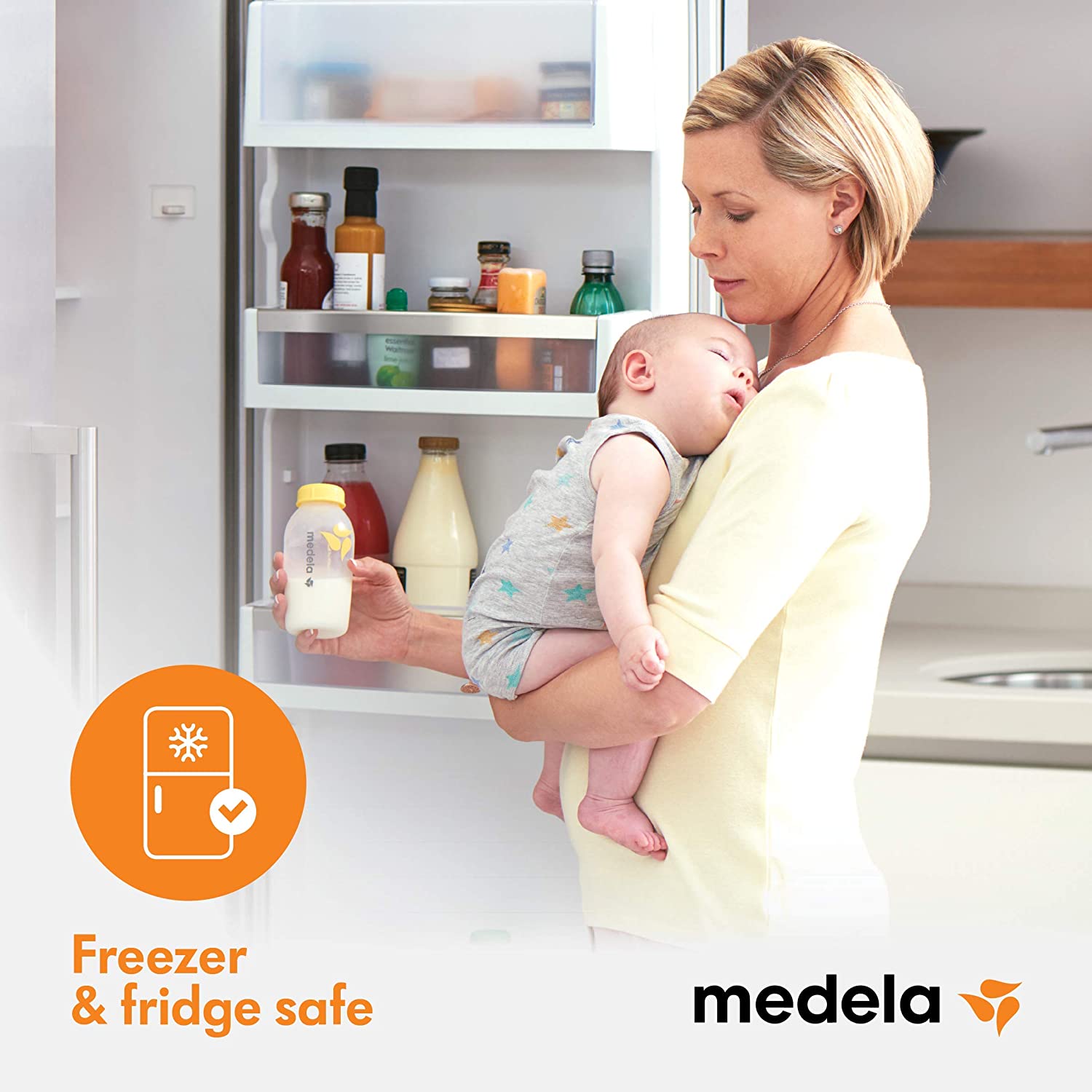 Bình trữ sữa Medela 250ml (tách lẻ)