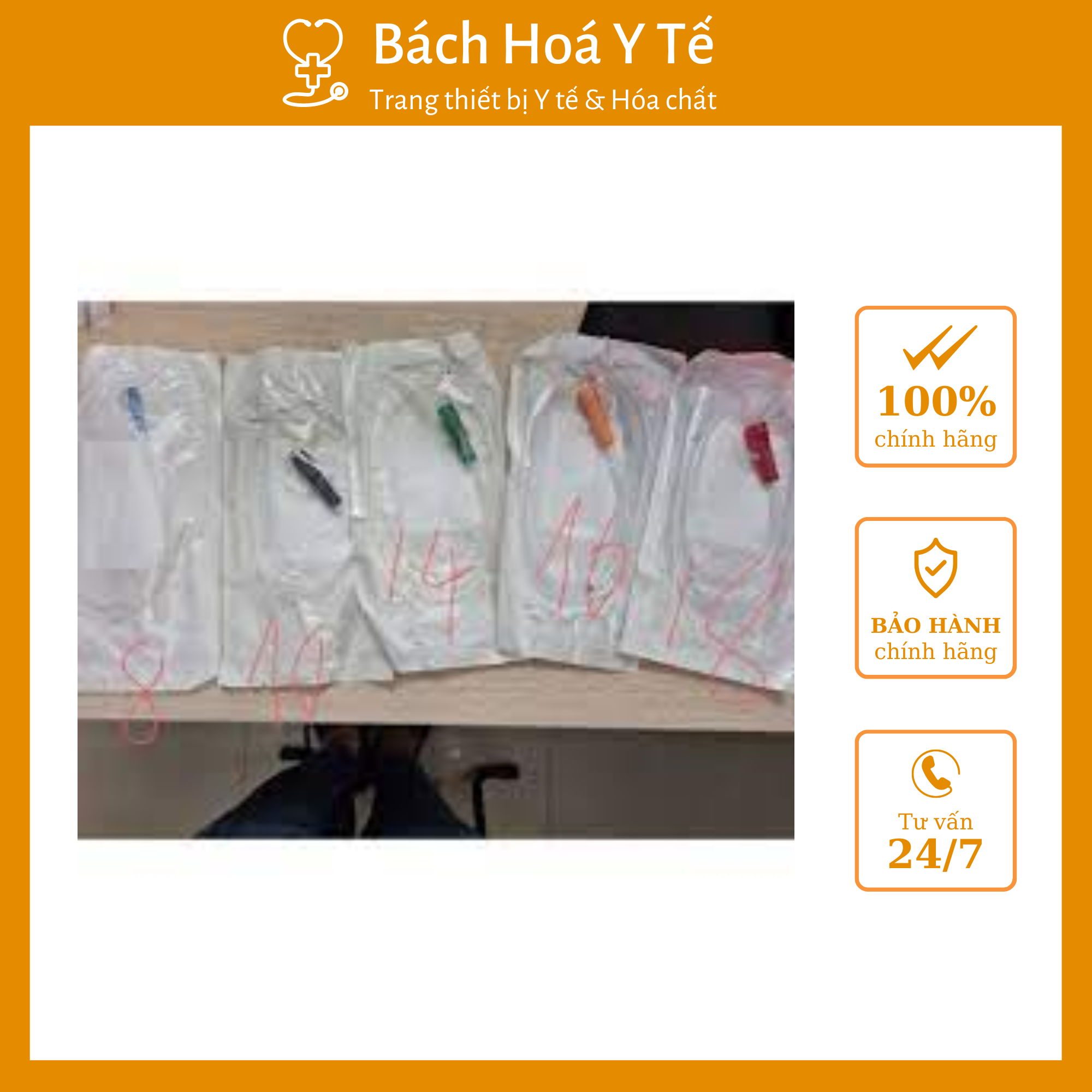 Dây xông ăn có nắp các số 6,8,10,12,14,16,18 - số 16, số 18