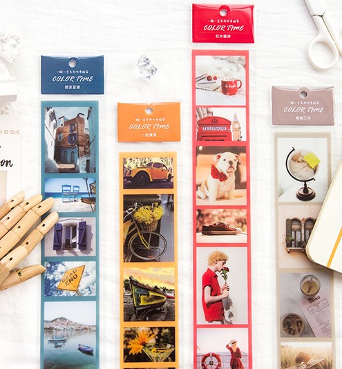 Sticker phong cảnh trang trí sổ Bullet Journal Be Tiny